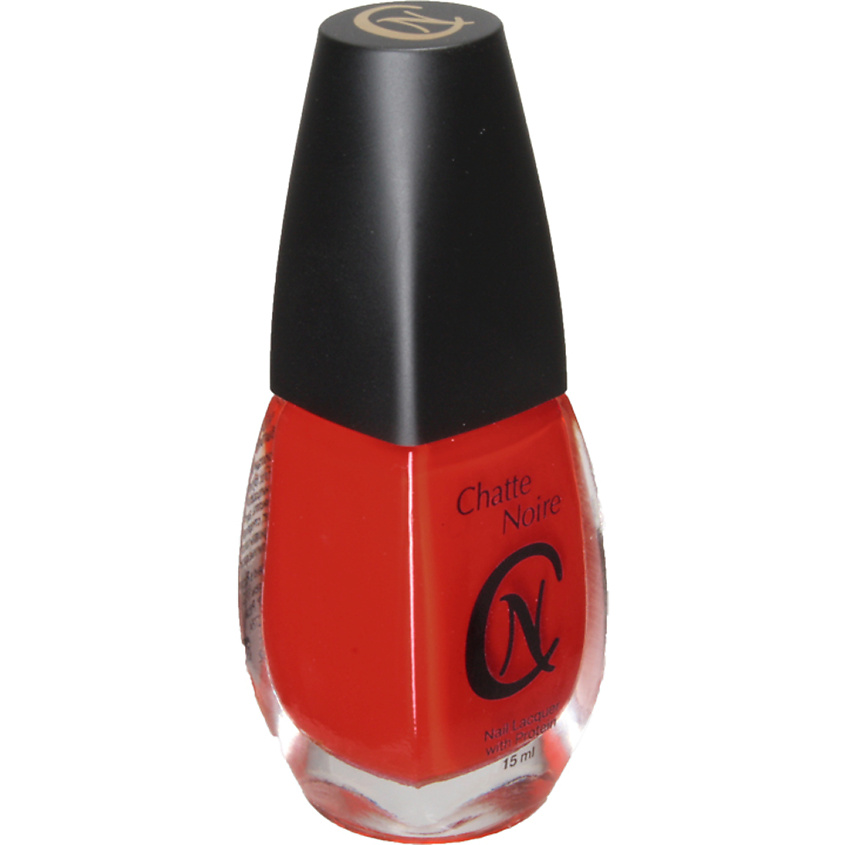 Изображение товара CHATTE NOIRE Лак для ногтей Эмаль Полутон Red Burgundy 2006 ярко-красный, 15 цвет