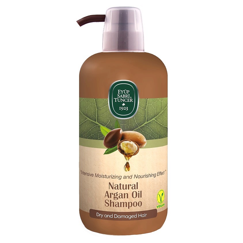 Изображение товара EYUP SABRI TUNCER Шампунь с маслом арганы Natural Argan Oil Shampoo, 600 мл