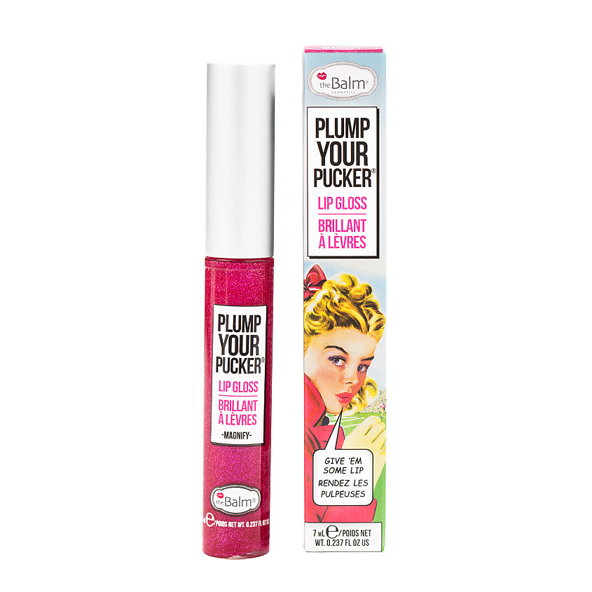 Изображение товара THEBALM Блеск для губ Plump Your Pucker, Мэгнифай 7 мл