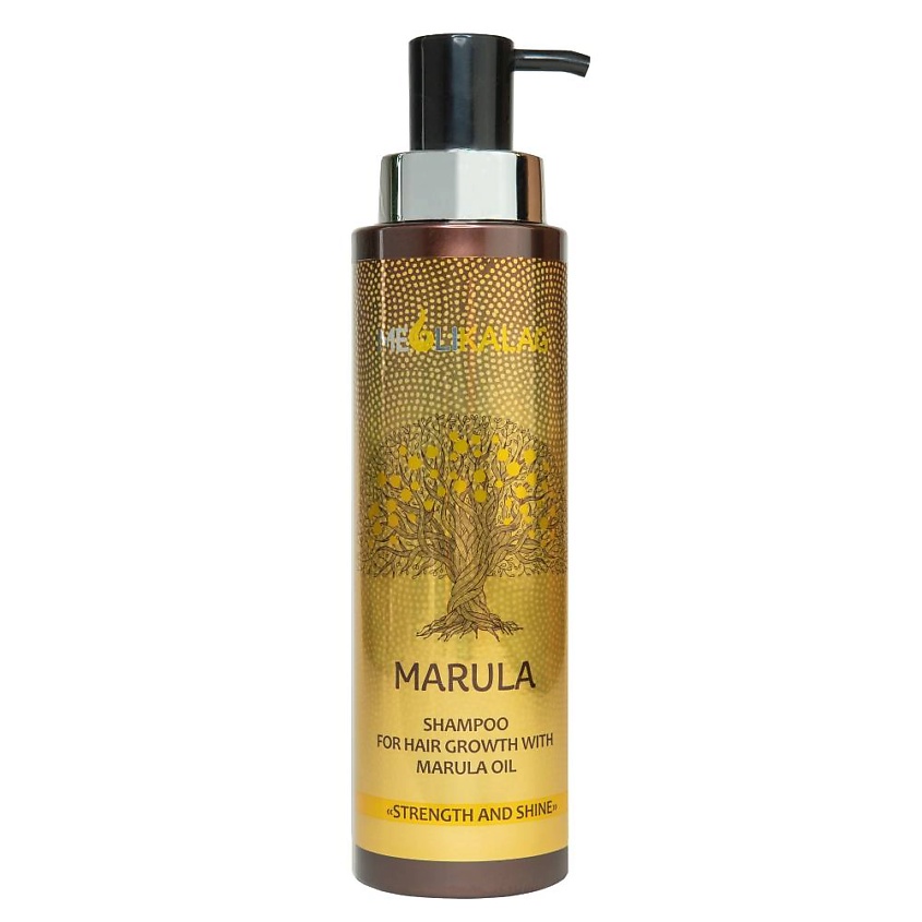 Изображение товара МЕОЛИКАЛАГ Шампунь для восстановления и роста волос с маслом Марулы 400 мл