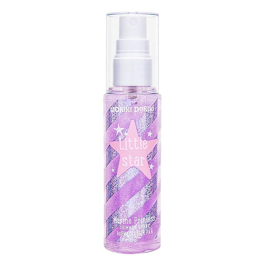 Изображение товара MORIKI DORIKI Спрей-шиммер для тела Marine princess Абрикосовый рай, 75 мл