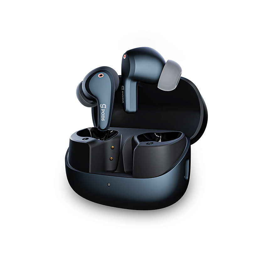 Изображение товара CASEGURU.RU Наушники беспроводные bluetooth с микрофоном CGPods Beat, Синий