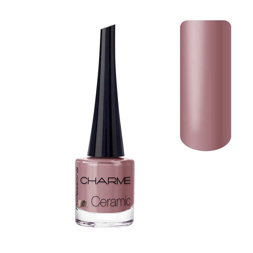 Изображение товара Лак для ногтей CHARME Matte Ceramic бледно-лиловый матовый 10 мл