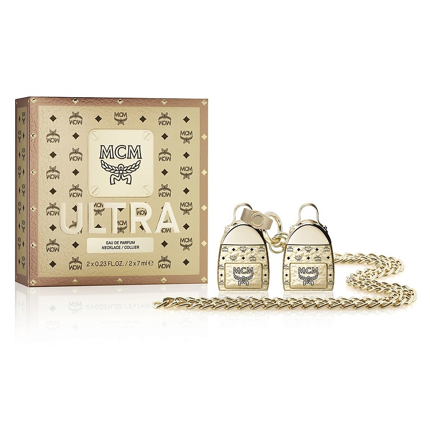 Изображение товара Милый набор ULTRA DELUXE парфюмерная вода 2х7 мл и колье-спреи MCM