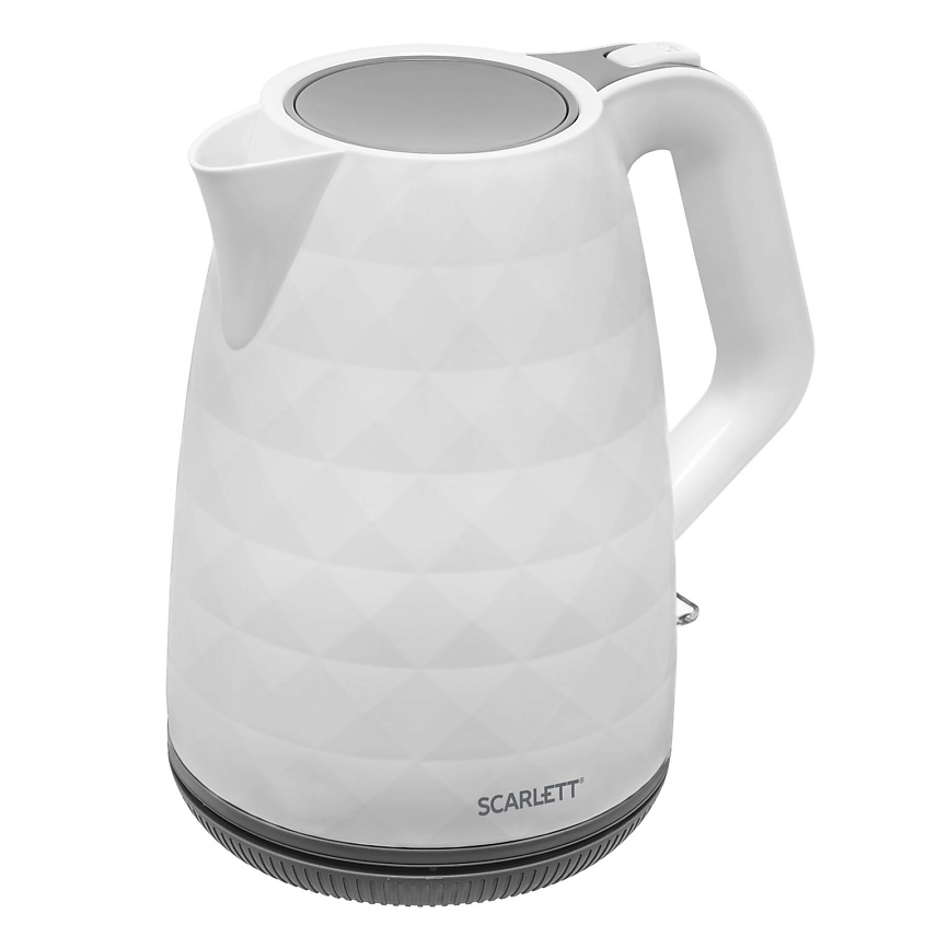 Изображение товара SCARLETT Чайник электрический SC-EK18P49, цвет: Белый, 1 шт