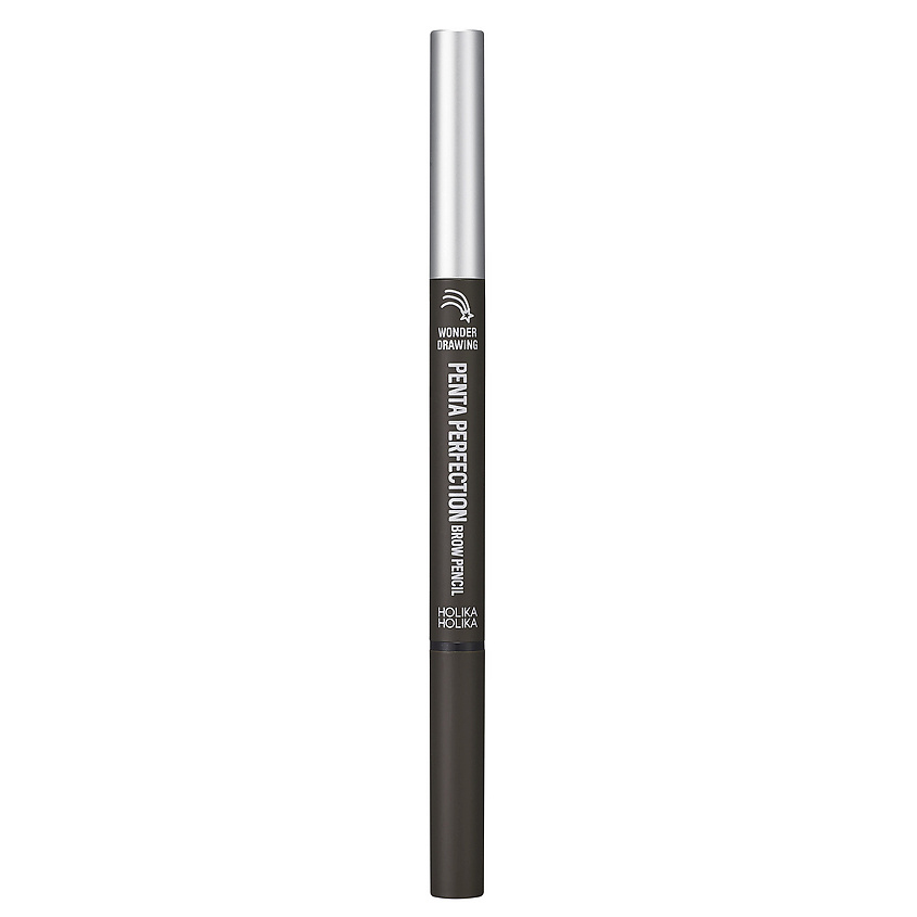 Изображение товара HOLIKA HOLIKA Карандаш для бровей Wonder Drawing Penta Perfection № 01 Dark Brown 0.3 г