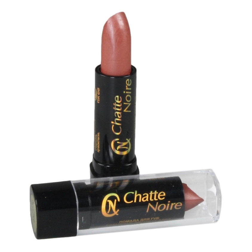 Изображение товара Помада для губ CHATTE NOIRE Lilac светлая бежево-сиреневая перламутровая тон К4.06