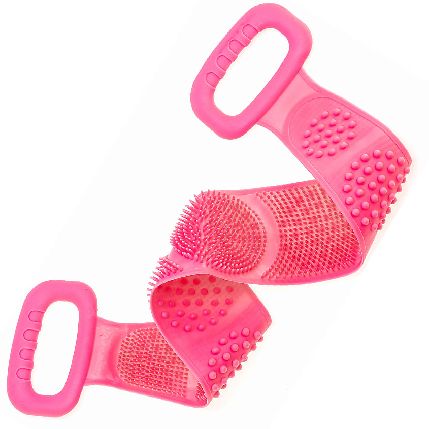 Изображение товара TEDDOS Мочалка массажная "Длинная с ручками" силиконовая W-11, 1 шт