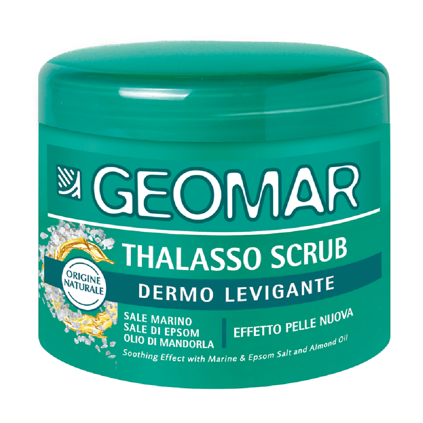 Изображение товара GEOMAR Восстанавливающий талассо скраб для тела с морской солью, 600 г