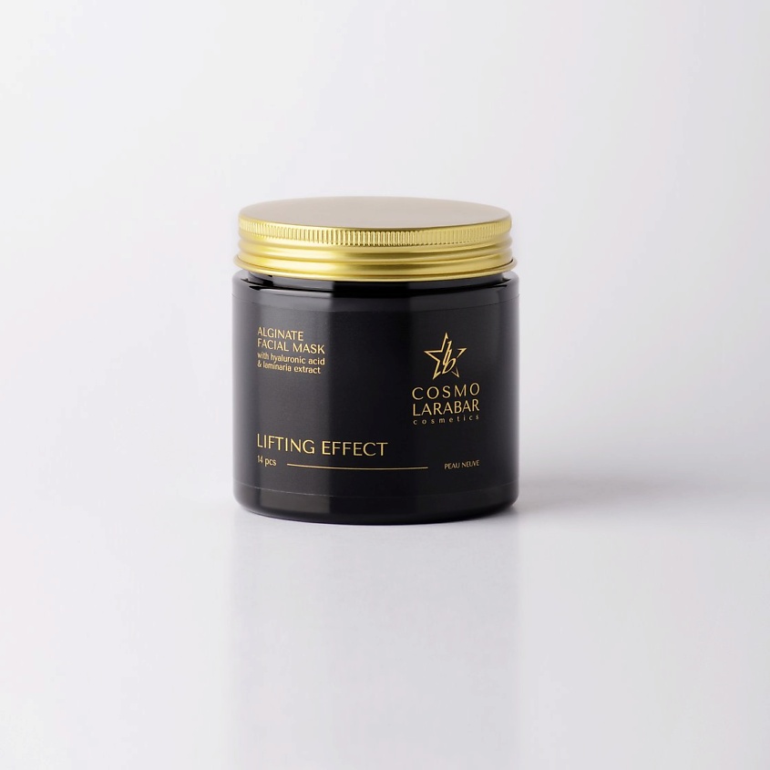 Изображение товара COSMO LARABAR Тканевые альгинатные маски для лица "LIFTING EFFECT", 200 мл