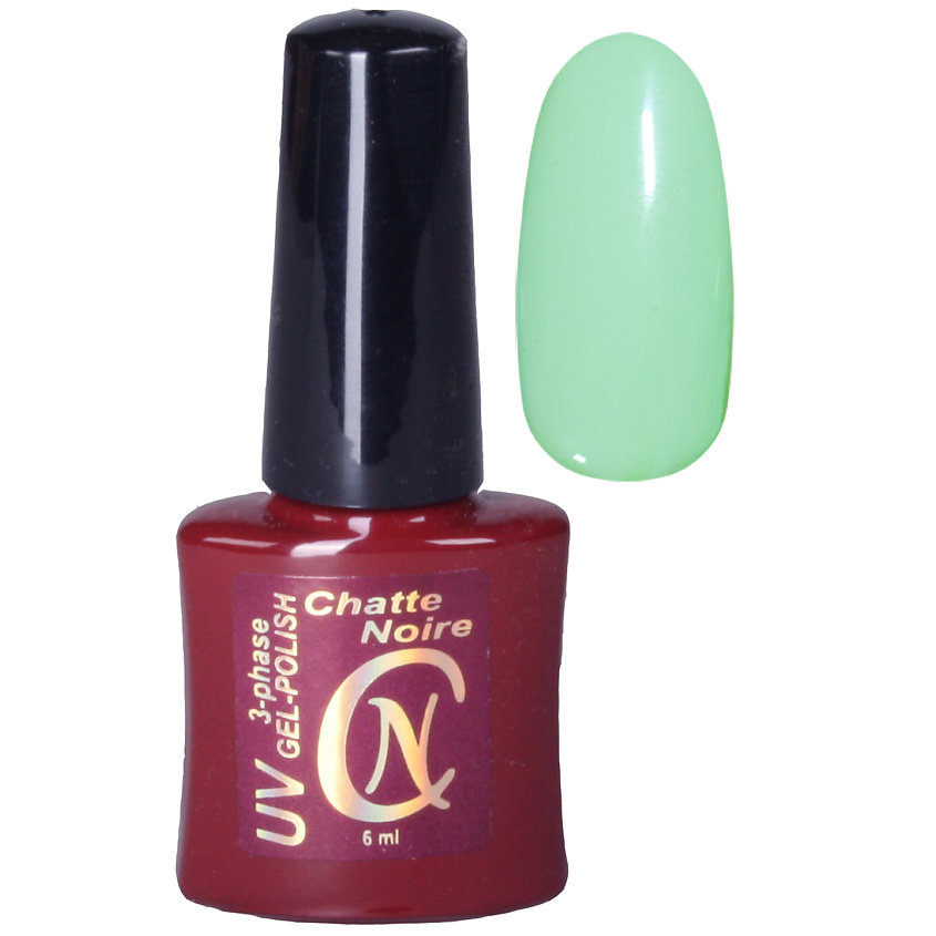 Изображение товара Гель-лак для ногтей Chatte Noire Multy 1040 нежно-голубой 6 цветов