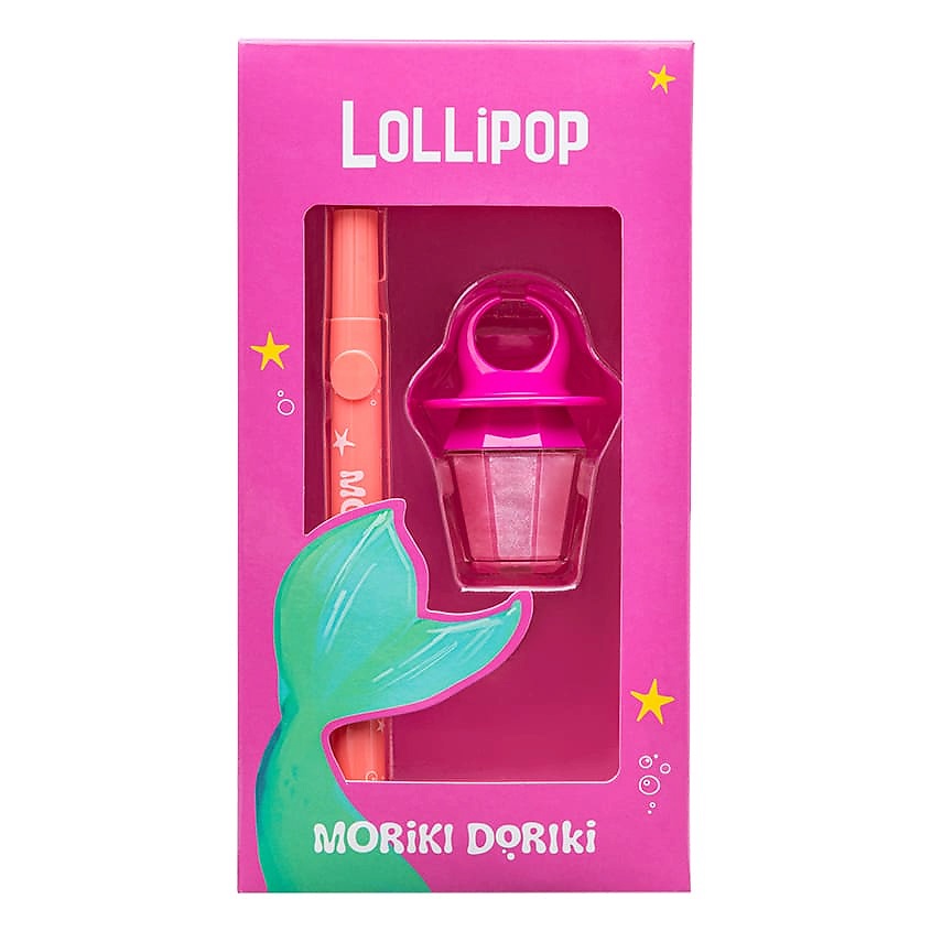 Изображение товара MORIKI DORIKI Набор для макияжа Make-up set LOLLIPOP, 1 шт. + 1 шт.