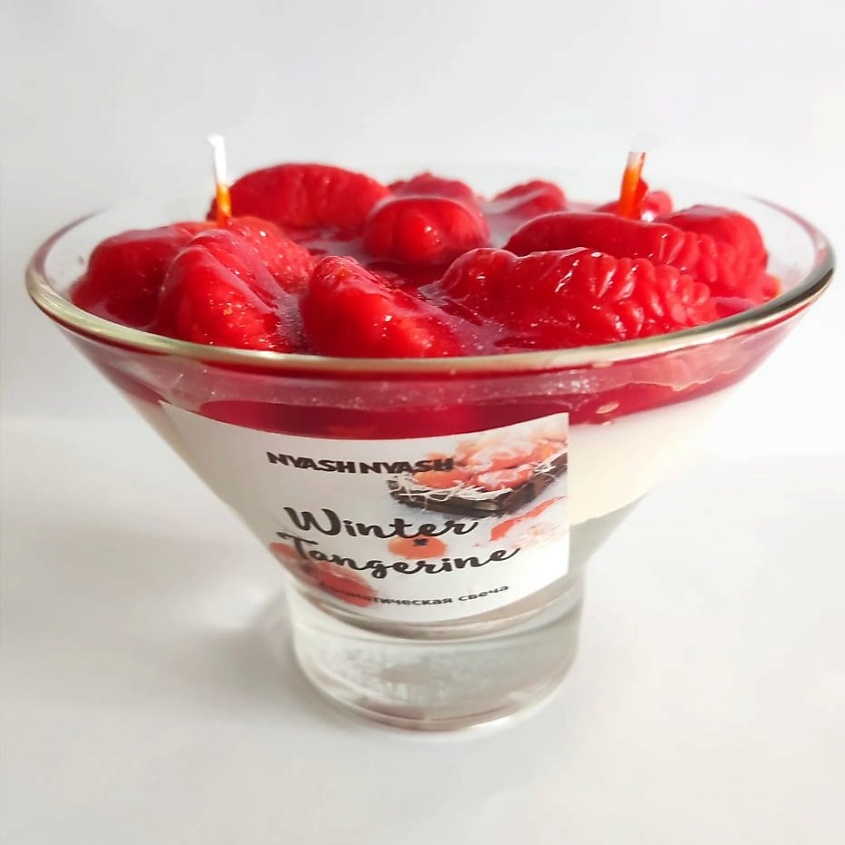 Изображение товара NYASHNYASH Ароматическая свеча "Мандарин", 200 ml