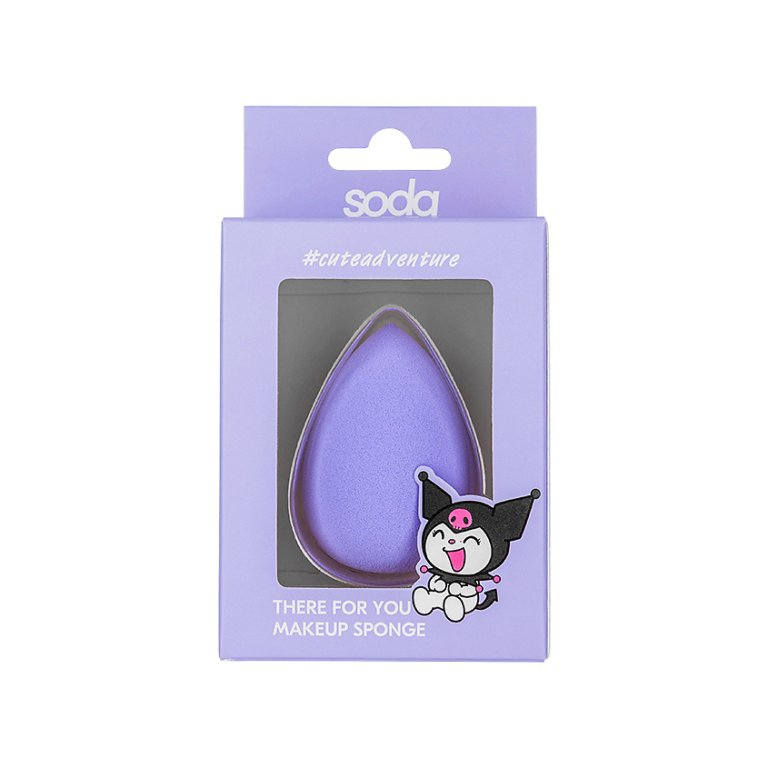 Изображение товара Спонж для макияжа SODA THERE FOR YOU #cuteadventure, мягкий и удобный