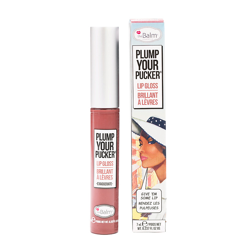Изображение товара Блеск для губ Plump Your Pucker от TheBalm, эффект объема и увлажнение 7 мл