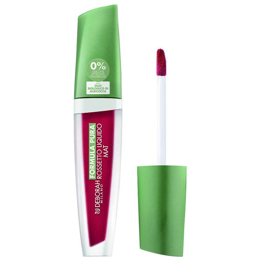 Изображение товара DEBORAH MILANO Помада матовая жидкая FORMULA PURA ROSSETTO LIQUIDO MAT, № 07, 4,8 г