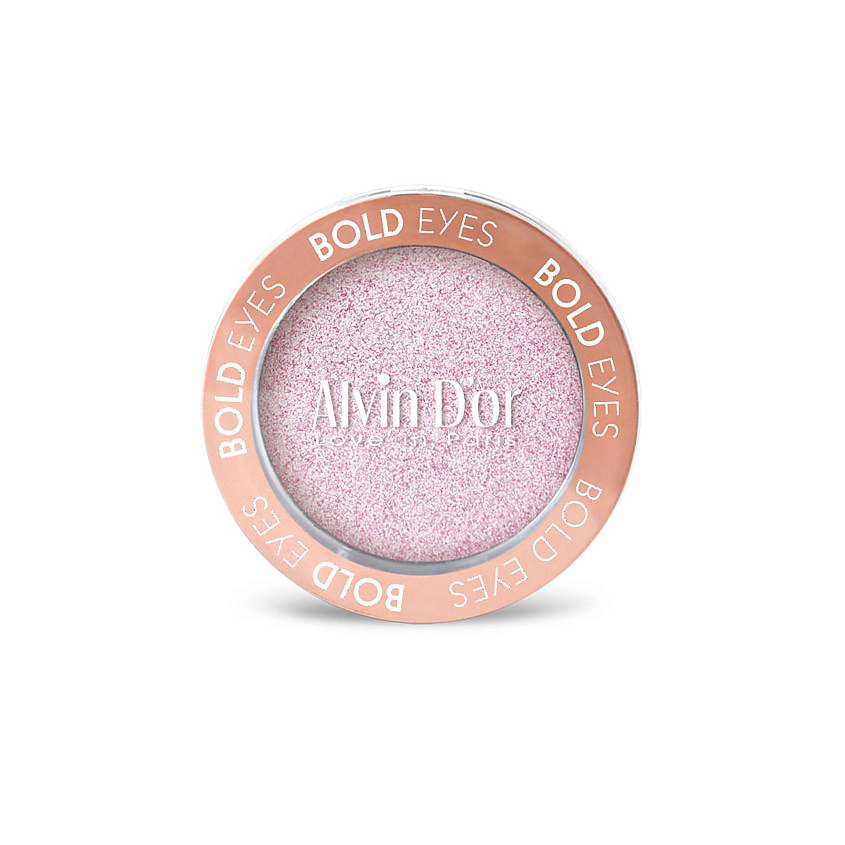 Изображение товара ALVIN D'OR Тени для век BOLD EYES 13 Перламутровая роза модные насыщенные оттенки