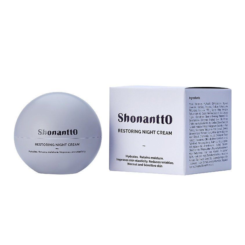 Изображение товара SHONANTTO Крем ночной восстанавливающий, 30 мл