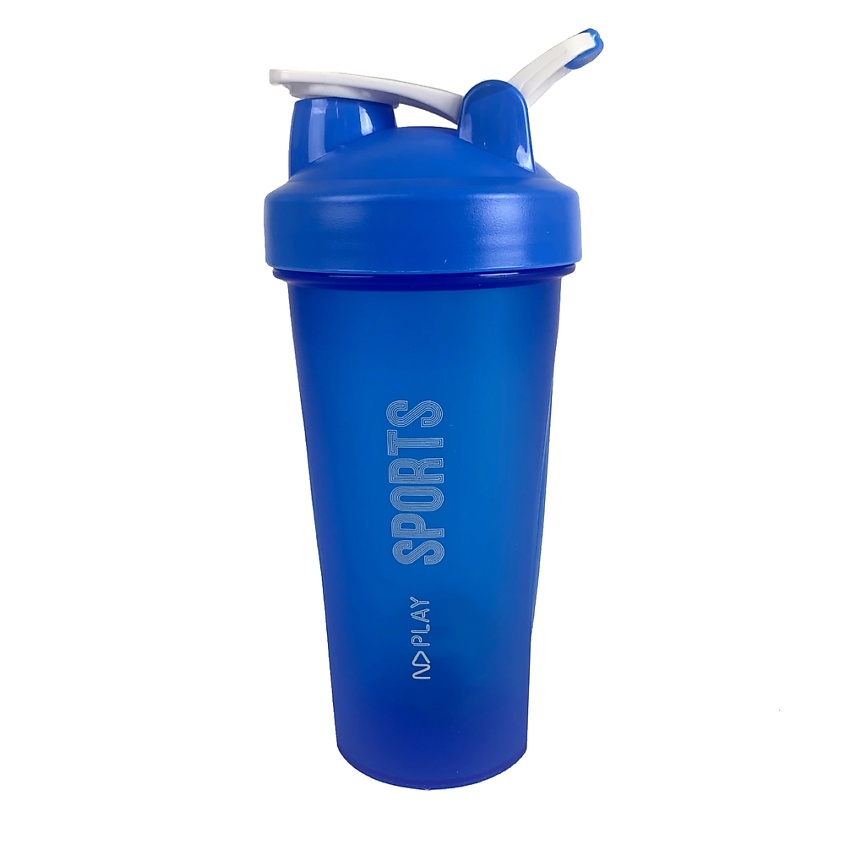 Изображение товара ND PLAY Бутылка-шейкер Skills 700 мл с синим дизайном для спортсменов