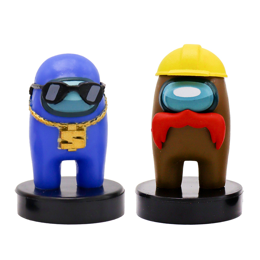 Изображение товара Набор фигурок-штампиков Among Us 3 серия 2 шт для творчества и подарка