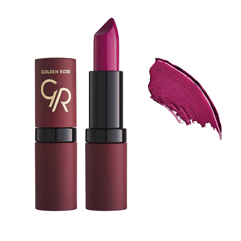 Изображение товара Помада для губ GOLDEN ROSE VELVET MATTE №13 сиреневый матовый цвет