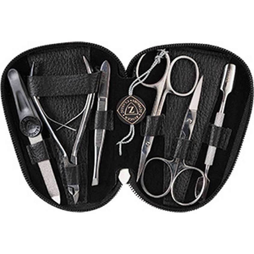 Изображение товара Маникюрный набор ZINGER MS-71036 из натуральной кожи для домашнего и профессионального ухода