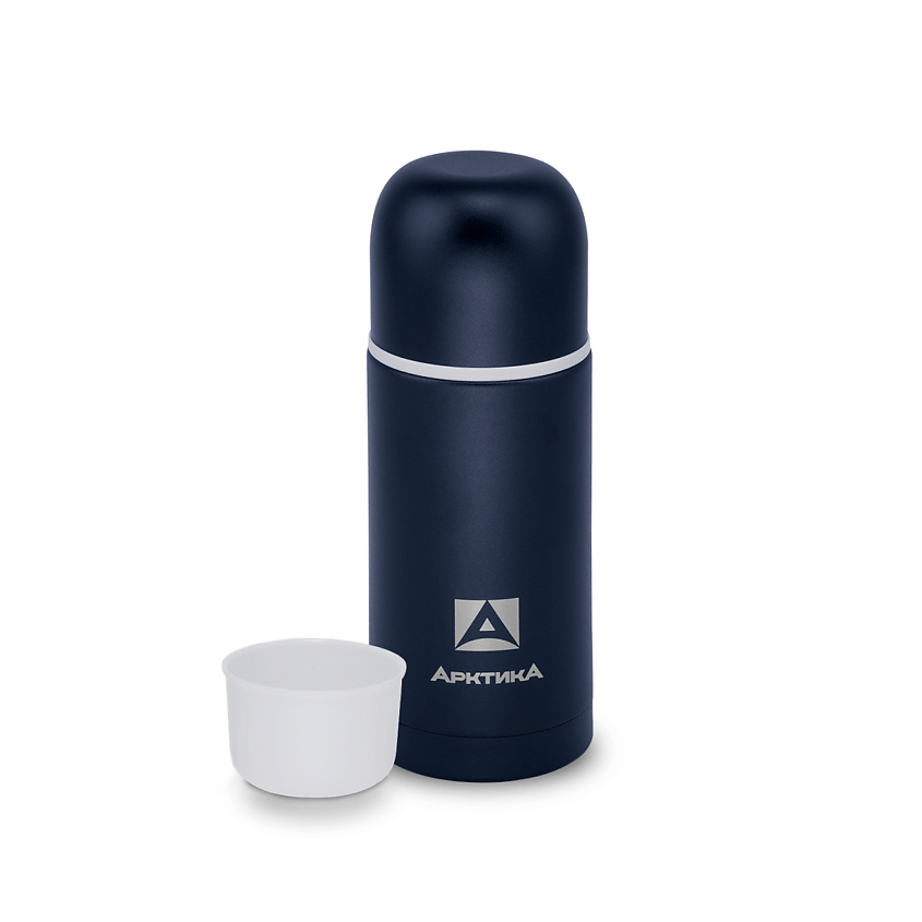 Изображение товара Термос Арктика 500 мл с чашками, нержавеющая сталь, горячие и холодные напитки