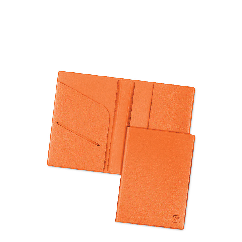 Изображение товара FLEXPOCKET Обложка на паспорт с дополнительными отделениями для документов, Оранжевый