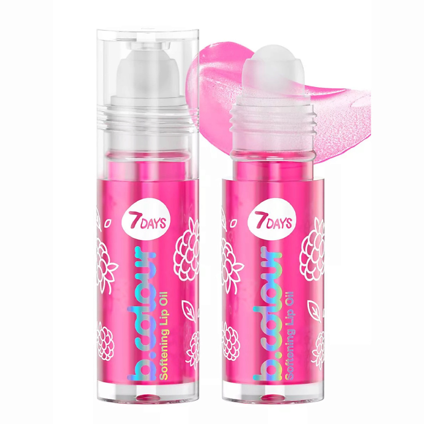 Изображение товара Масло для губ 7 DAYS B.COLOUR 02 Sweet Strawberry увлажнение и питание