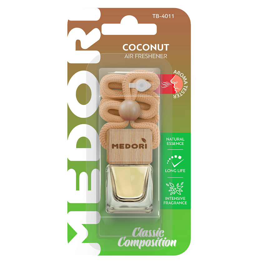 Изображение товара Медори ароматизатор COCONUT для автомобиля и интерьера 6 мл