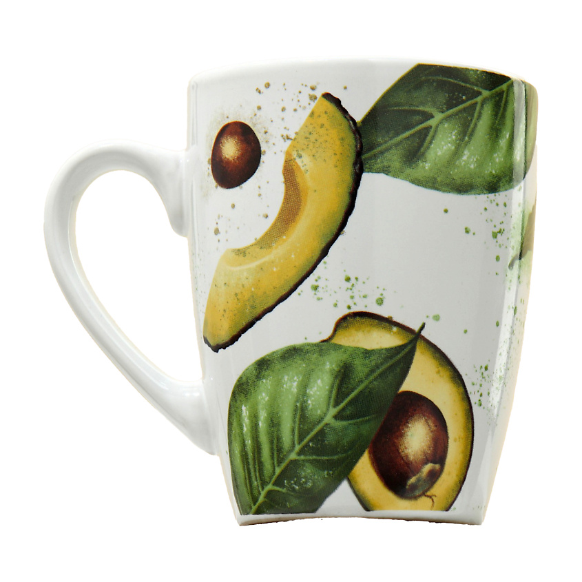 Изображение товара Керамическая кружка Авокадо 350 мл DOLCE CERAMO стильная и удобная