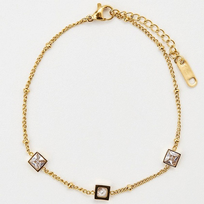 Изображение товара PABUR Браслет BLACK, цвет: белый, размер: 19