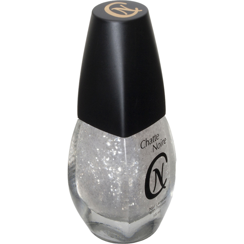 Изображение товара CHATTE NOIRE Лак для ногтей Салют, тон 870 серебро, 15 цвет