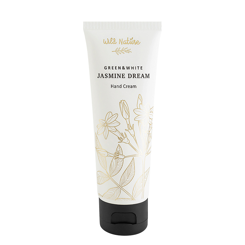 Изображение товара Крем для рук WILD NATURE Green & White Jasmine Dream 75 мл натуральный увлажняющий
