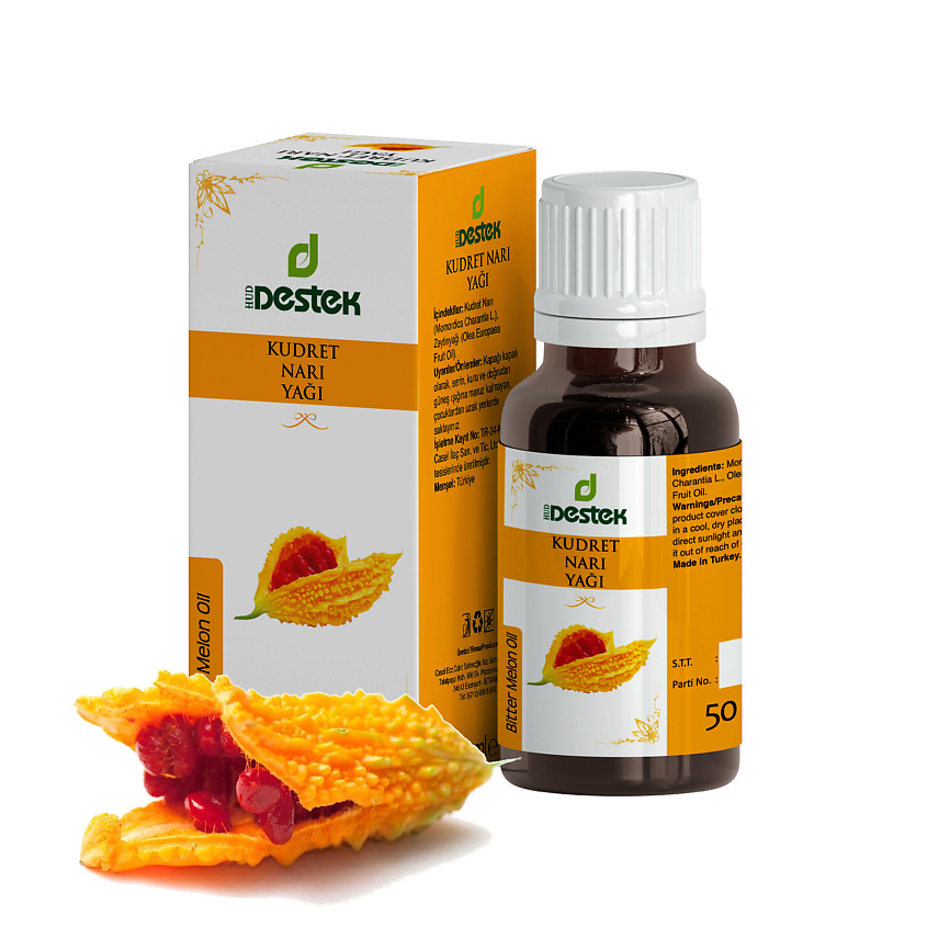 Изображение товара DESTEK Масло момордики для лица, тела, для кутикул, 50 мл