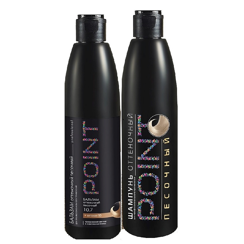 Изображение товара POINT Набор оттеночных средств Песочный, тон №10.7: шампунь + бальзам, 1 шт.