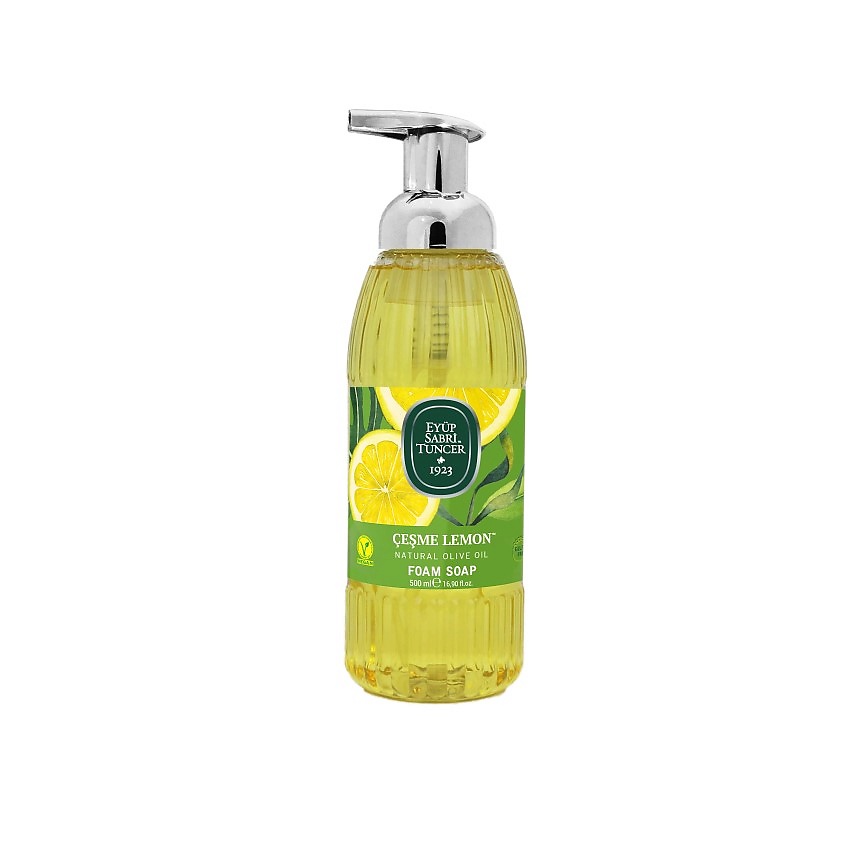Изображение товара EYUP SABRI TUNCER Пенящееся мыло с маслом оливкового дерева Cesme Lemon Foam Soap, 500 мл