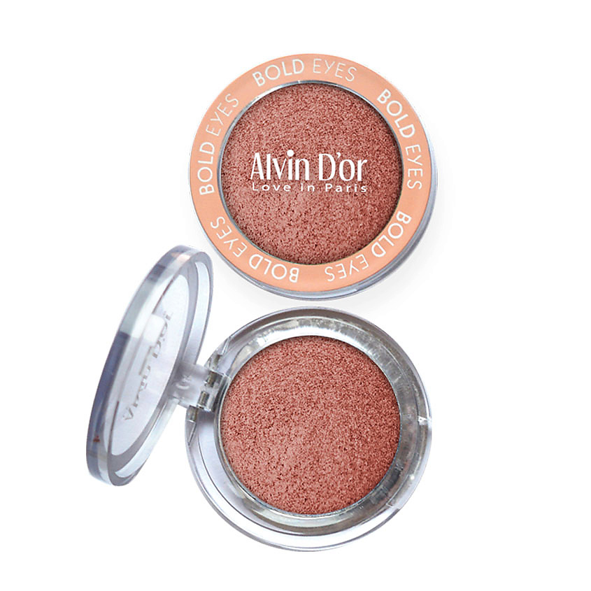 Изображение товара Тени для век ALVIN D'OR BOLD EYES 05 Терракотовое золото, яркий перламутр