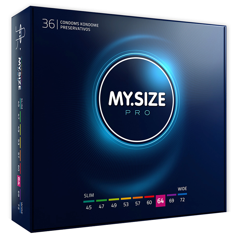 Изображение товара МЫ SIZE PRO ультратонкие презервативы 64 размер 36 шт гипоаллергенные