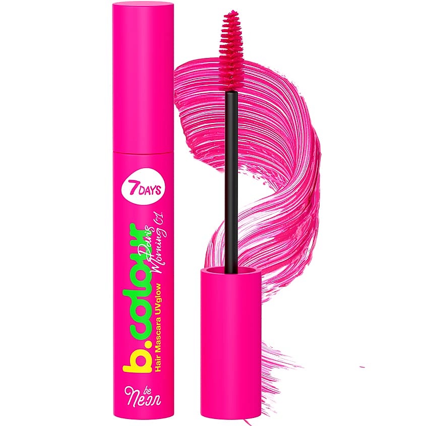 Изображение товара Тушь для ресниц и волос 7DAYS B.COLOUR 01 Paris Morning зеленая