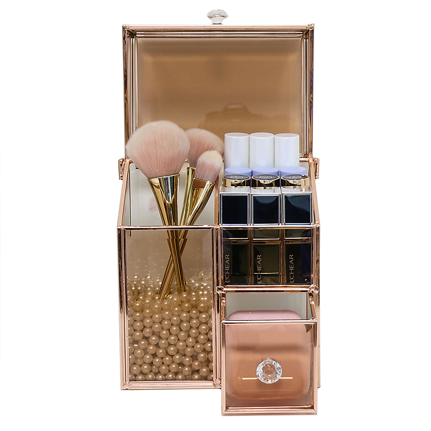 Изображение товара JOLI ANGEL Органайзер для кистей для макияжа и косметики "Орхидея", размеры: 21х11х15 см