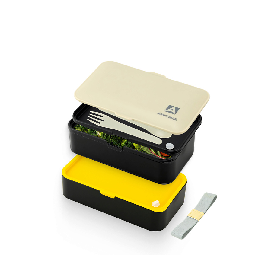 Изображение товара АРКТИКА Ланч-бокс 1,2 л, Черный