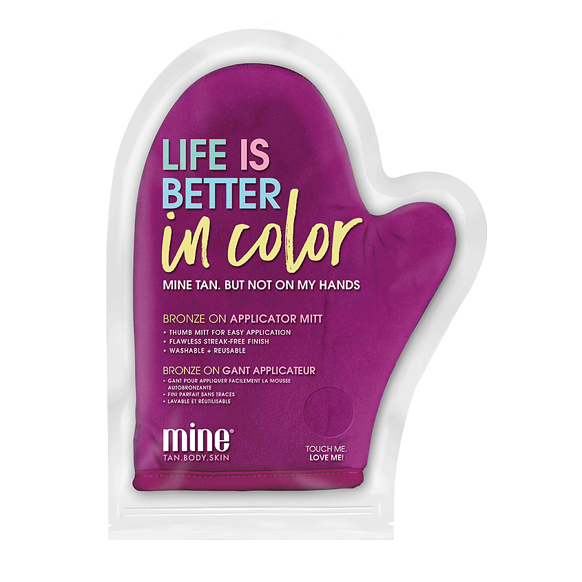 Изображение товара MINETAN Варежка – аппликатор для многоразового использования Bronze On Applicator Mitt, 1 шт.