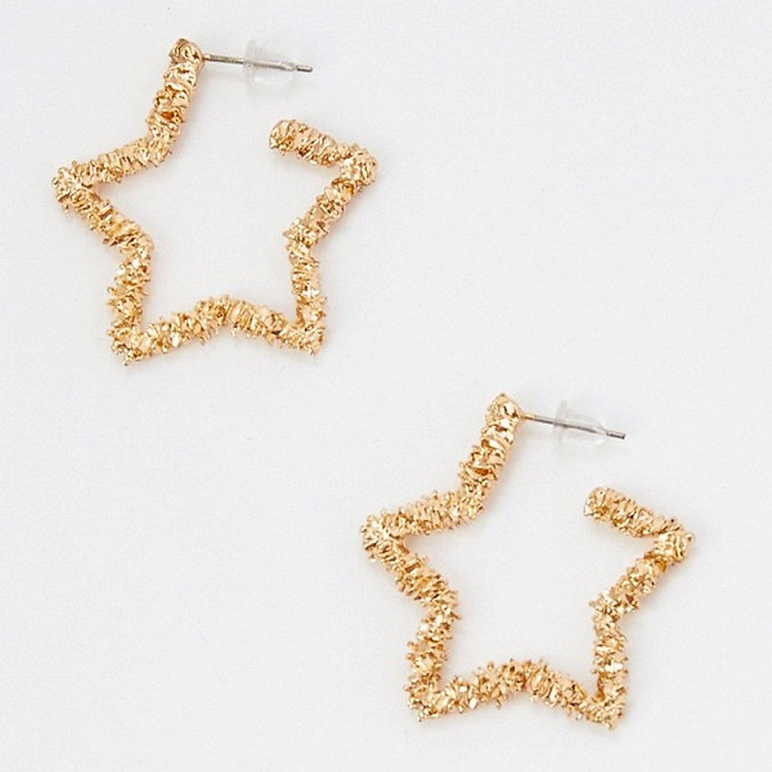 Изображение товара BOCCIOLO Серьги STAR, золотой