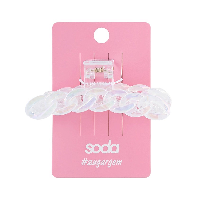 Изображение товара SODA Заколка-крабик HOLOGRAPHIC #sugargem, 1 шт.