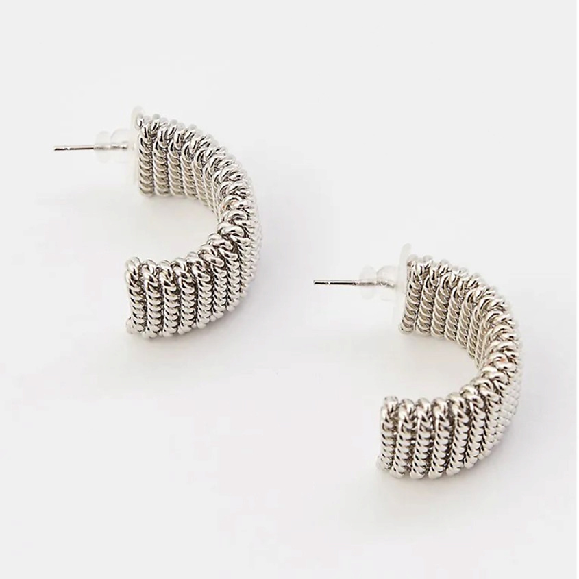 Изображение товара РUXARA Серебряные гвоздики серьги 221 стильное женское украшение