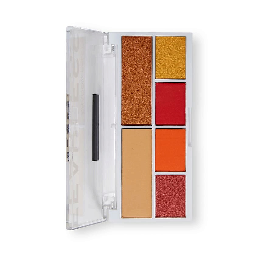 Изображение товара Палетка теней Colour Play Fearless 6 оттенков ярких цветов для выразительного макияжа