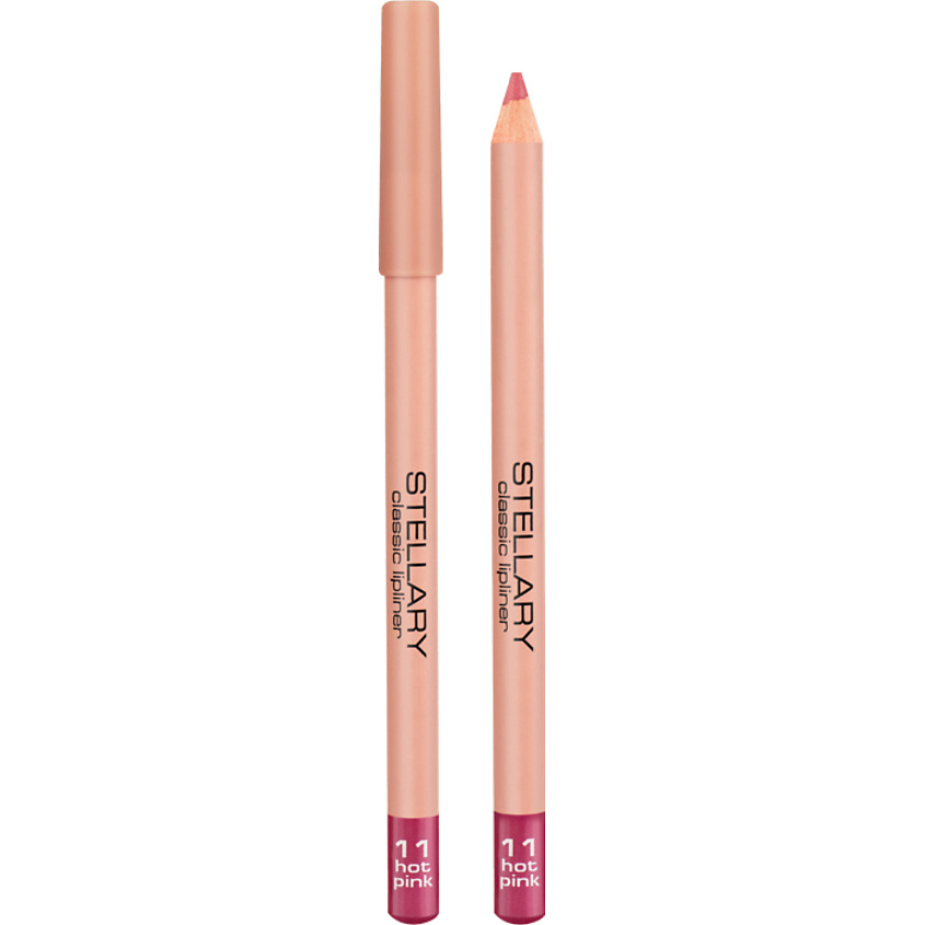 Изображение товара Карандаш для губ STELLARY Lipliner № 11 Hot Pink 1,35 г насыщенный яркий контур