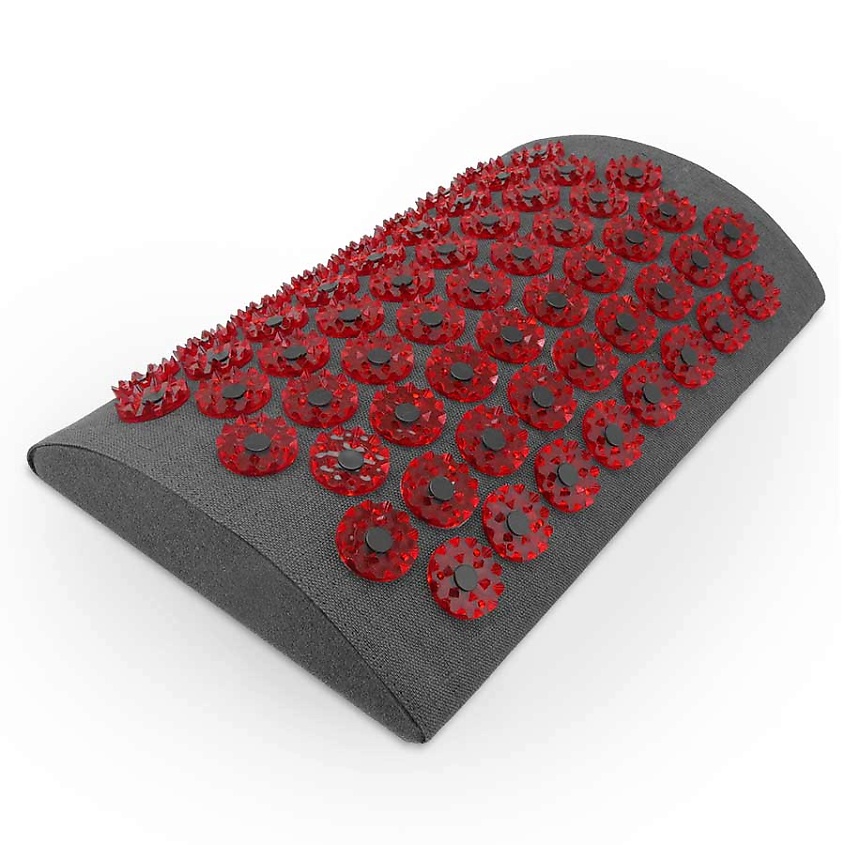 Изображение товара ЛАБОРАТОРИЯ КУЗНЕЦОВА Массажер "Тибетский аппликатор магнитный", валик для поясницы, Красный