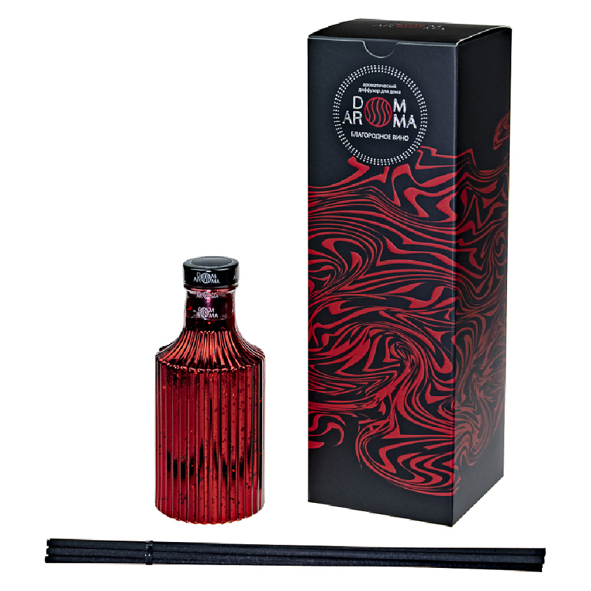Изображение товара DOM AROMA Ароматический диффузор Благородное вино, цвет: Красный, 150 мл